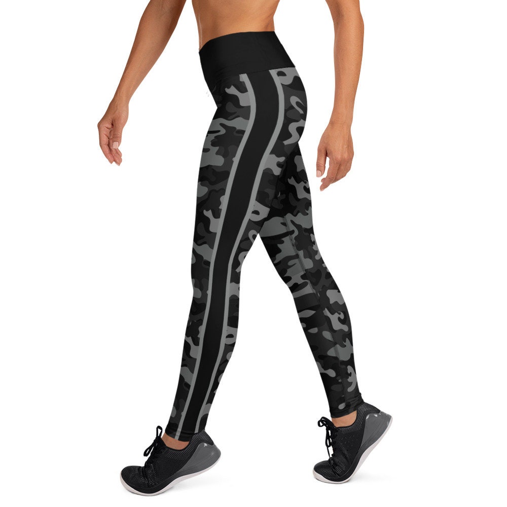 Camo Leggings Black and Multiple Colors Available Camouflage Leggings 