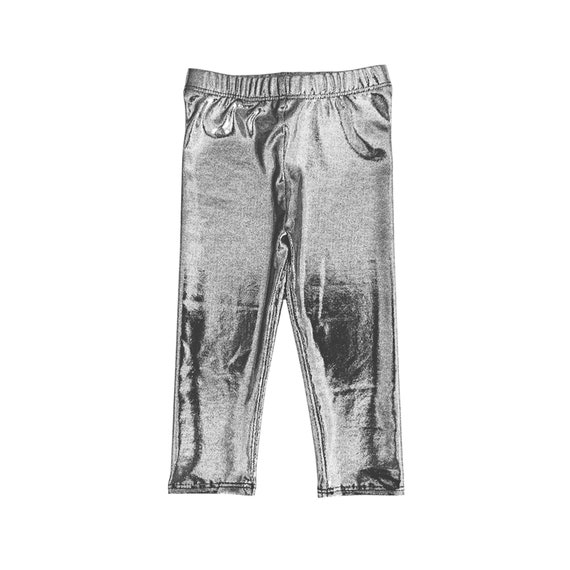 Legging argenté clearance fille