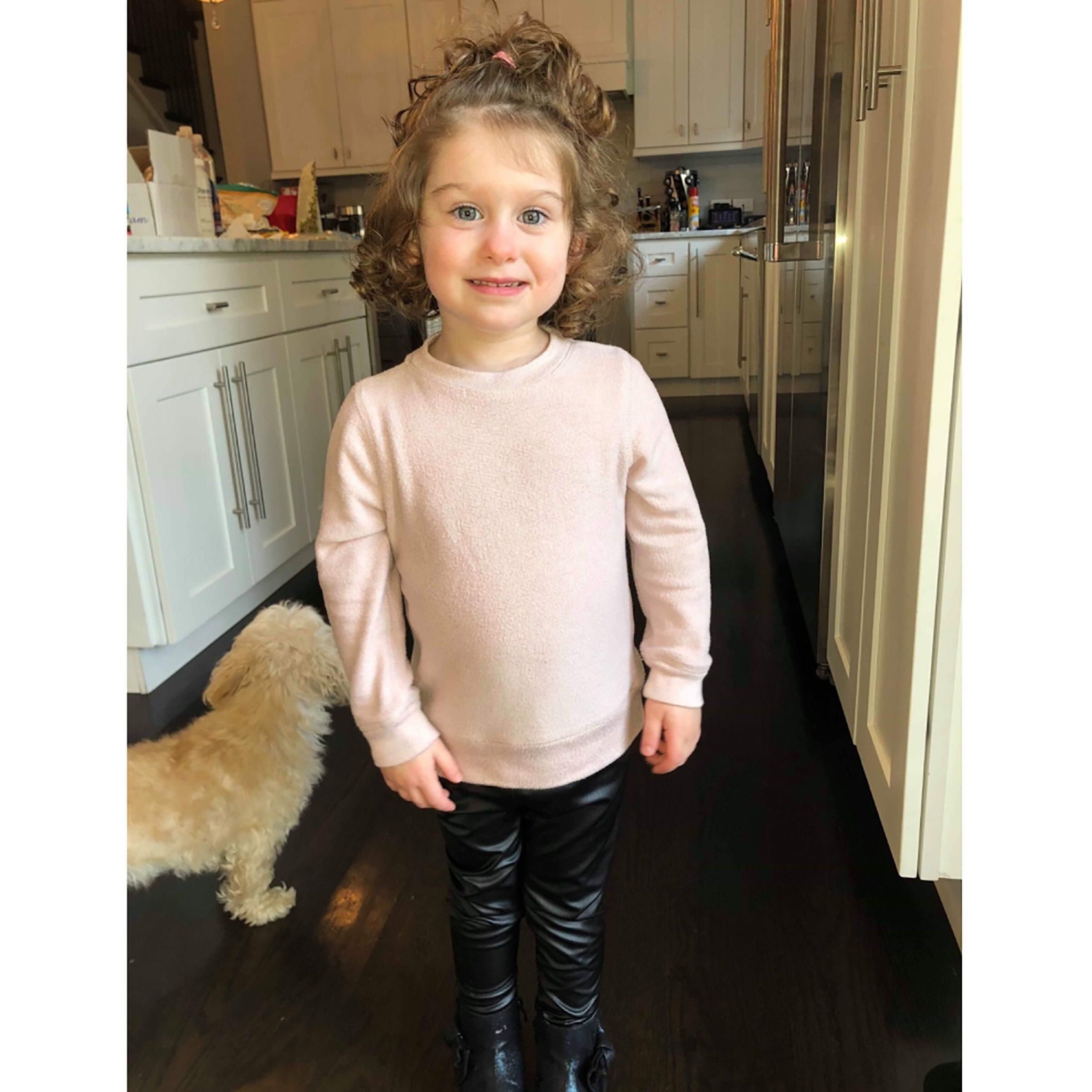 Toddler Girl Leather Pants