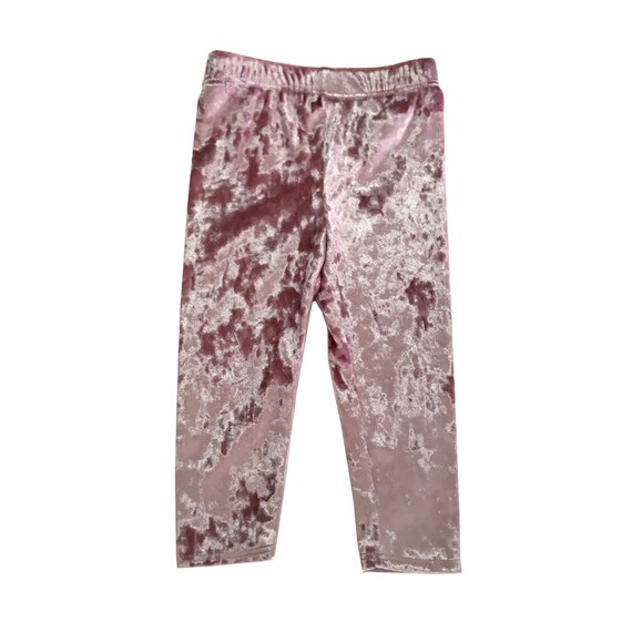 girls velvet pants