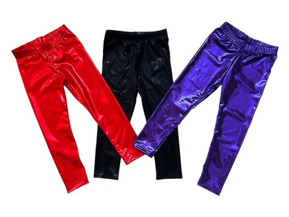 Metallic Leggings for Girl Birthday Gift for Granddaughter Party