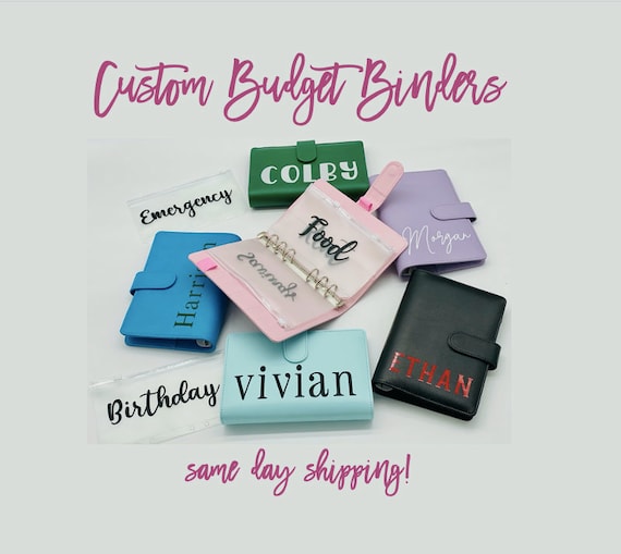 Budget Planner Budget Binder A6 Budget Planner Financial Planner Cover Method Household Book with Money Compartments Money Organiser Savings Book with Foil for Savings Money Planner Cash Stuffing