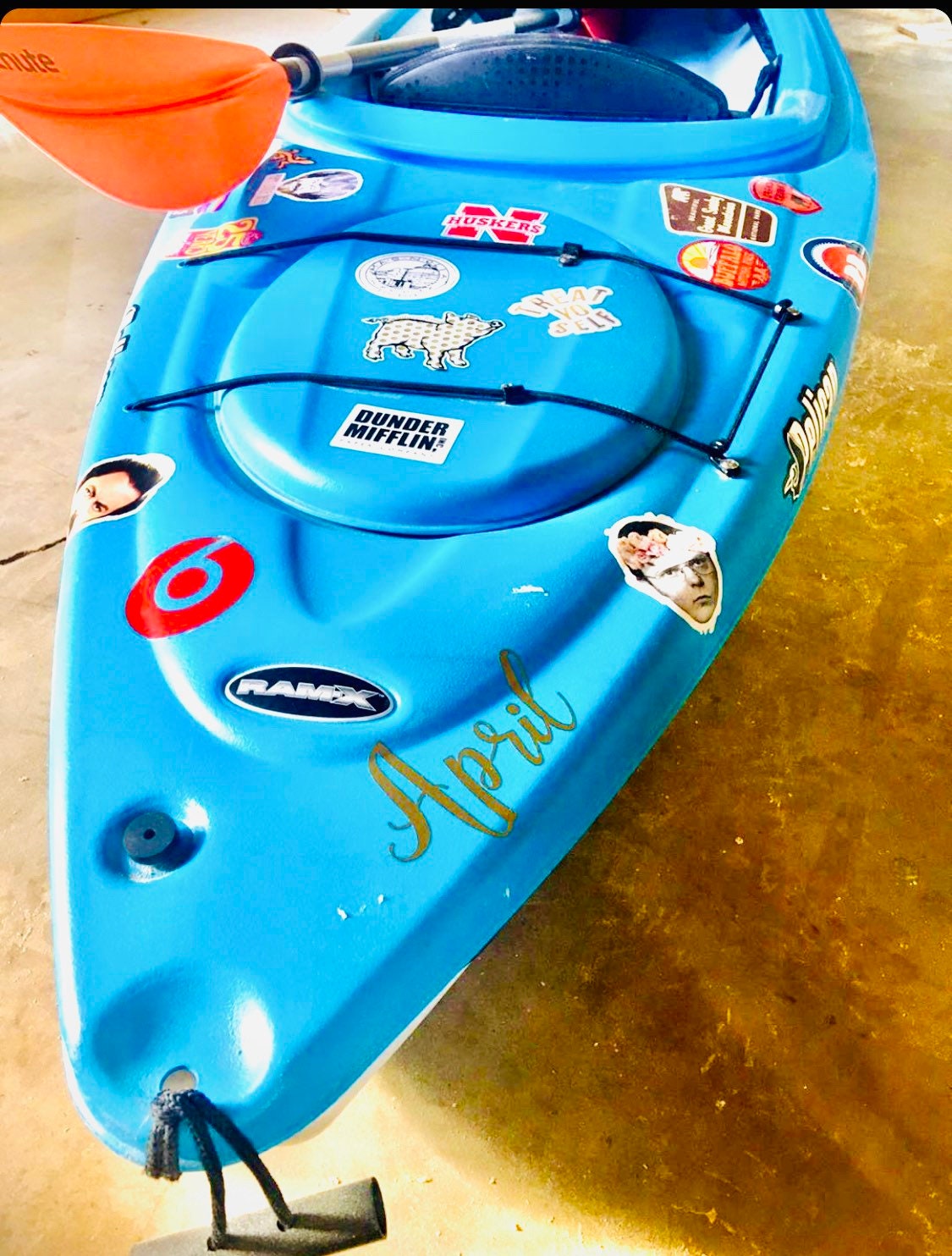 Kayak Vinyl Decal Stickers Personalized Kayak Decal Custom Etsy