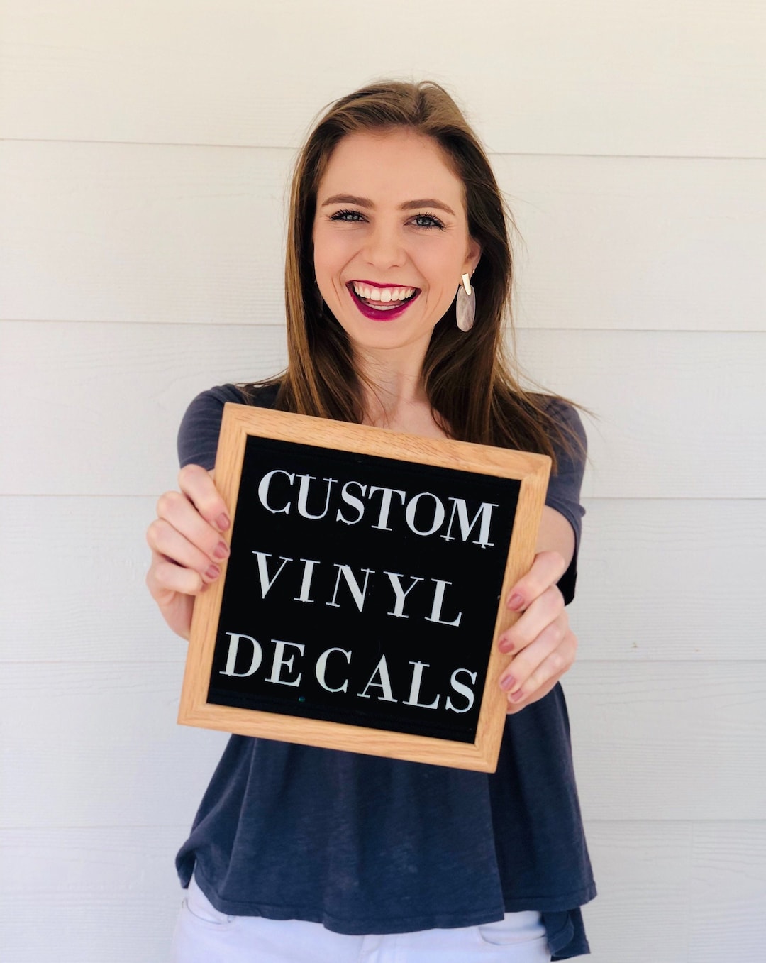 Custom Vinyl Decal Stickers Personalized Vinyl Decal Custom Etsy