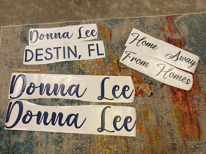 NEW Large Vinyl Decals | Big Custom Stickers | 50 Inch Sticker | 30 inch Decal | 40 inch Decal | Huge Custom Decal | Large Stickers |