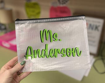 NOUVELLE trousse pour enseignant, Idée cadeau pour les nouveaux enseignants, Cadeau personnalisé pour enseignant, Cadeau de Noël personnalisé, Cadeau pour un collègue, Cadeau de remerciement, Tuteur