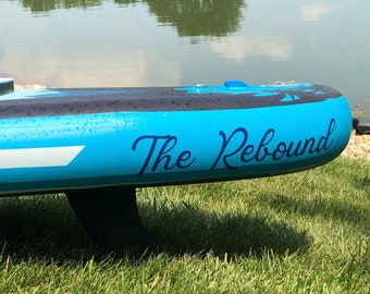 Kayak Vinyl Decal Stickers | Personalized Kayak Decal | Custom Canoe Decals | Custom Name Stickers Designs by Morgan Leigh Morgan Arledge