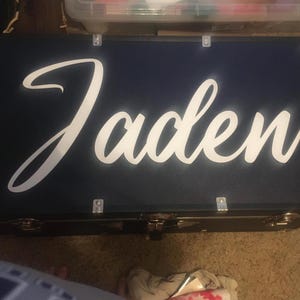 Summer Camp Trunk Decal Camp Stickers Custom Camp Decals Camp Trunk Name Camp Trunk Monogram Boys Camp Trunk Girls Camp Trunk Kids Decals