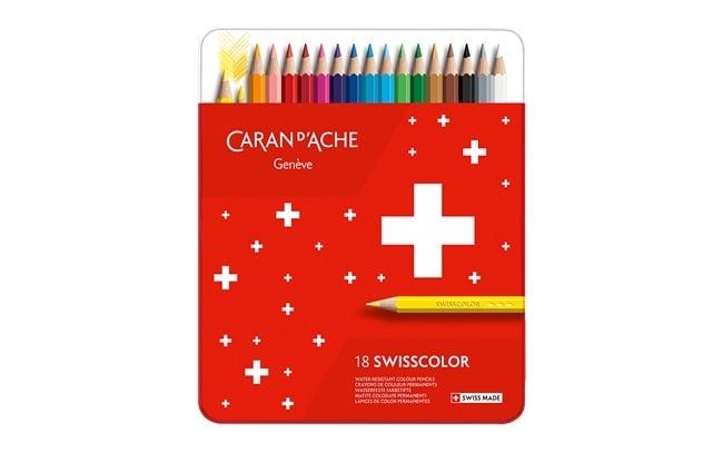 Caran D'Ache Neocolor I Wax Pastels & Neocolor II Water-Soluble