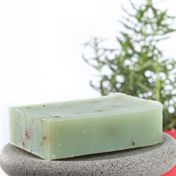 Organic Olive Oil Soap • Moisturizing, Rosemary scented, Vegan, Palm Oil Free - Contains Organic Olive Oil