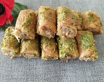 Homemade Pistachio Baklava