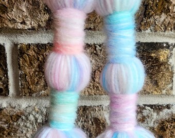 The Cotton Candy Yarn Tassels