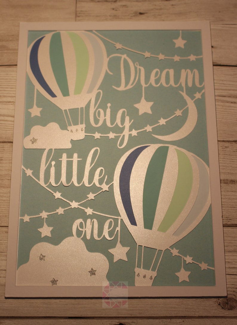 Hot Air Balloon Quotes New Baby Paper Cut. Svg Files and Pdf Etsy