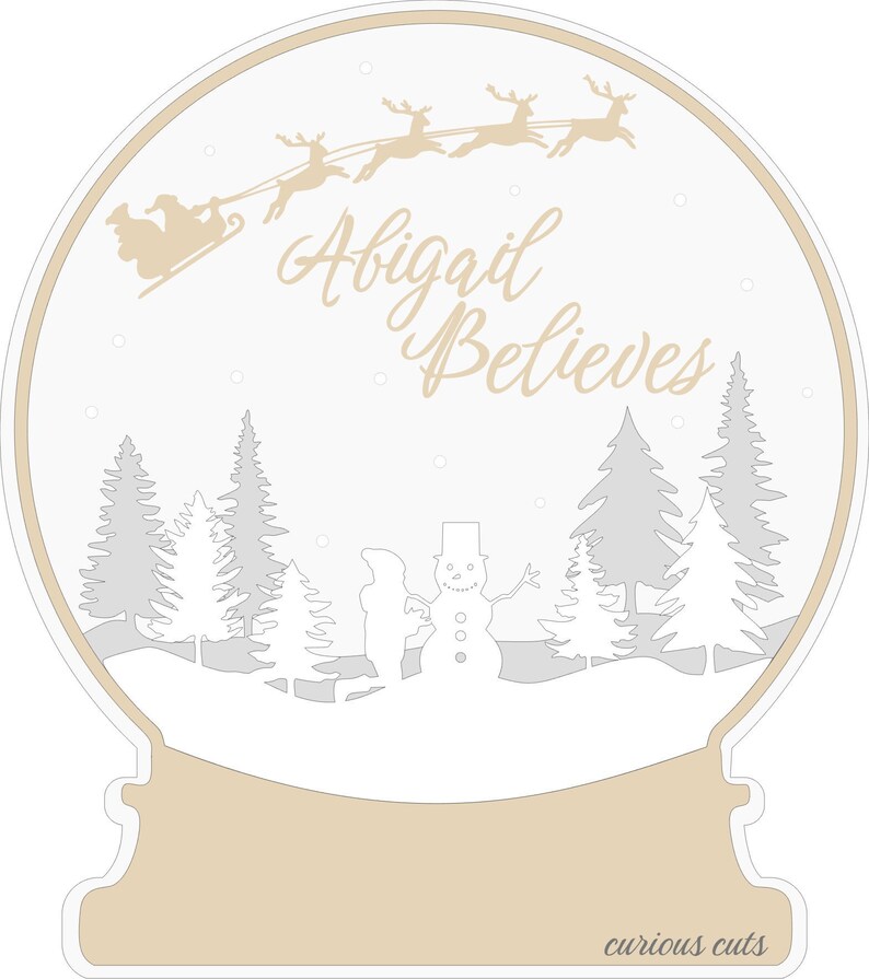 Download Snow globe svg file layered snow globe svg christmas svg ...