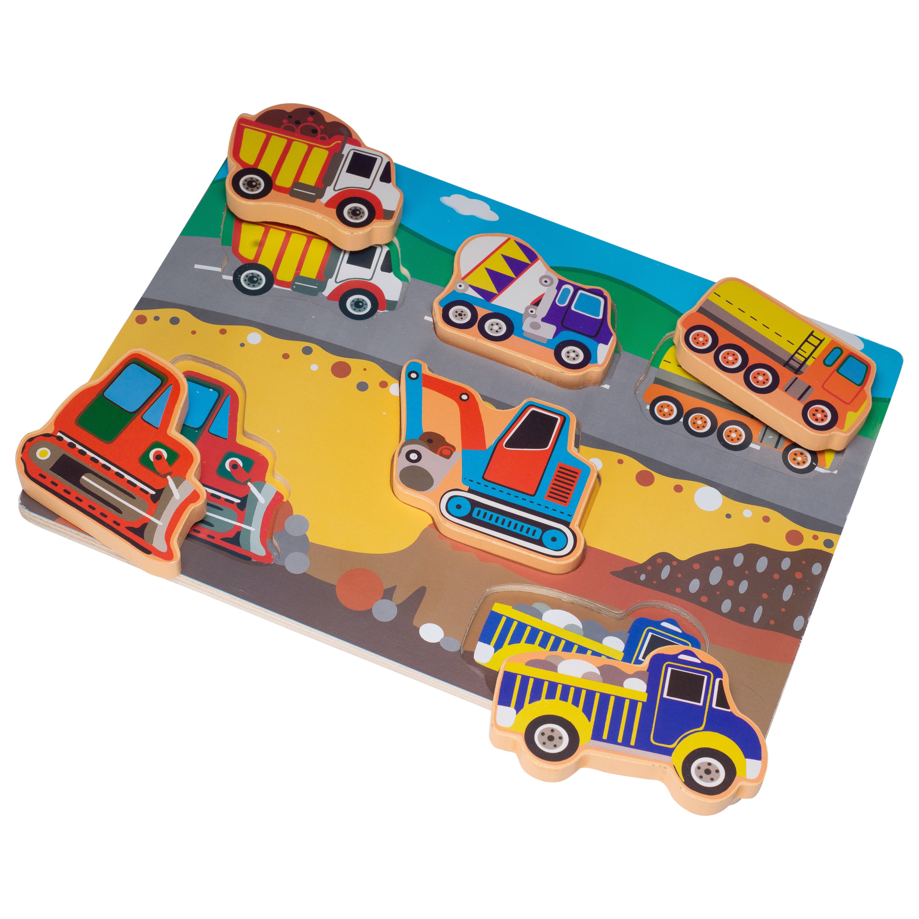 ELIITI Wooden Chunky Puzzles for Toddlers 2 to 4 Years Old Etsy