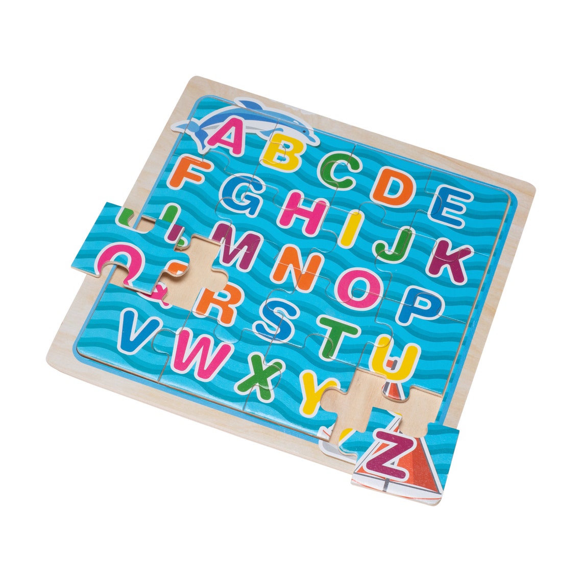 ELIITI Wooden Peg Puzzles SET for Toddlers 3 to 5 Years Old Etsy