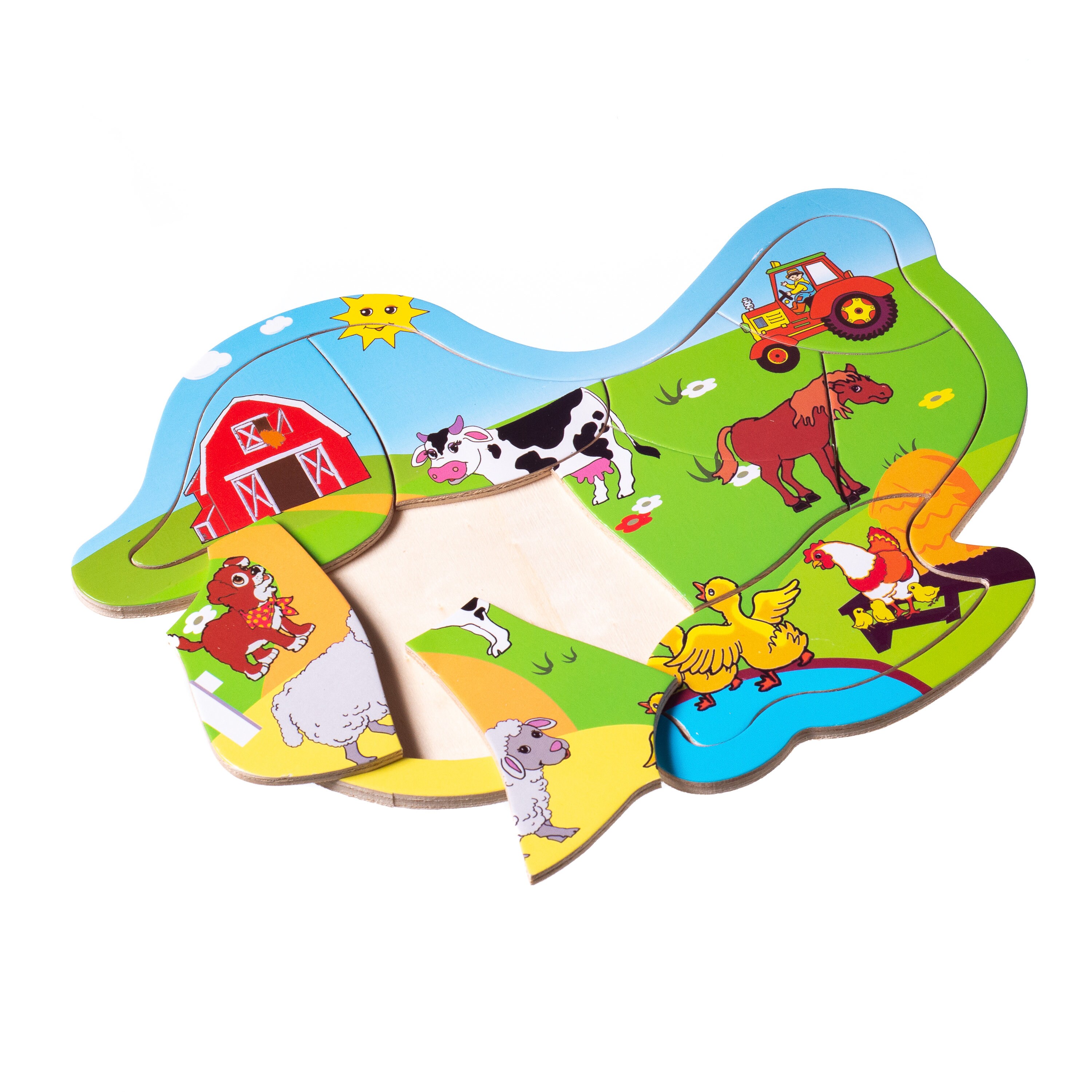 ELIITI Wooden Jigsaw Puzzles for Toddlers 2 to 4 Years Old Etsy