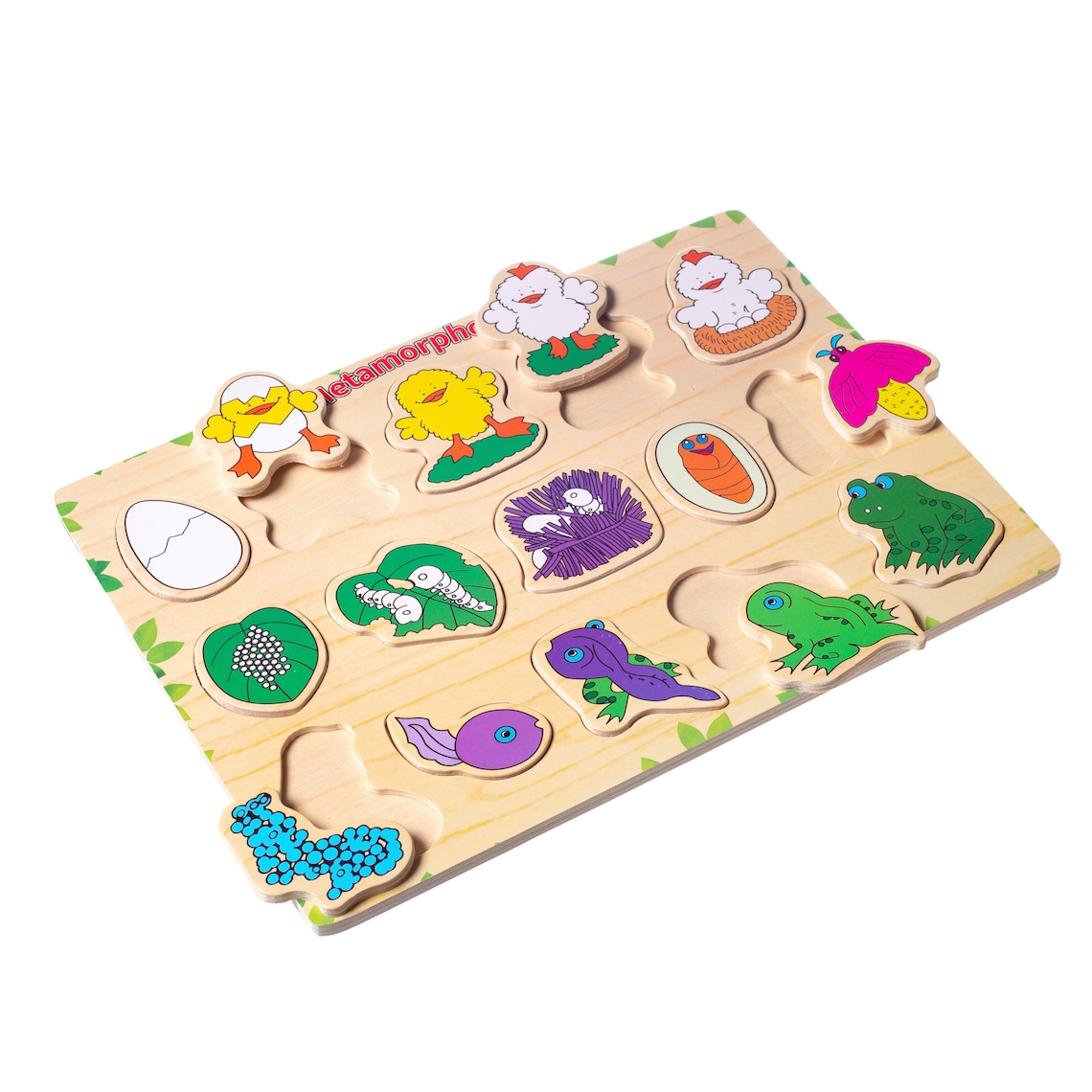 ELIITI Wooden Peg Puzzles for Toddlers 3 to 6 Years Old Etsy