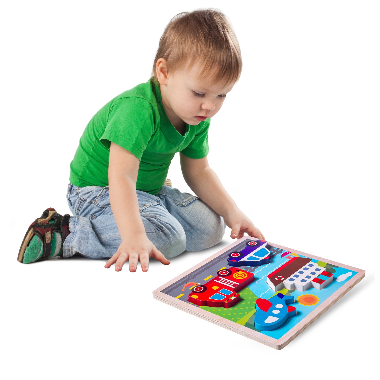 ELIITI Wooden Chunky Puzzles for Toddlers 2 to 4 Years Old Etsy