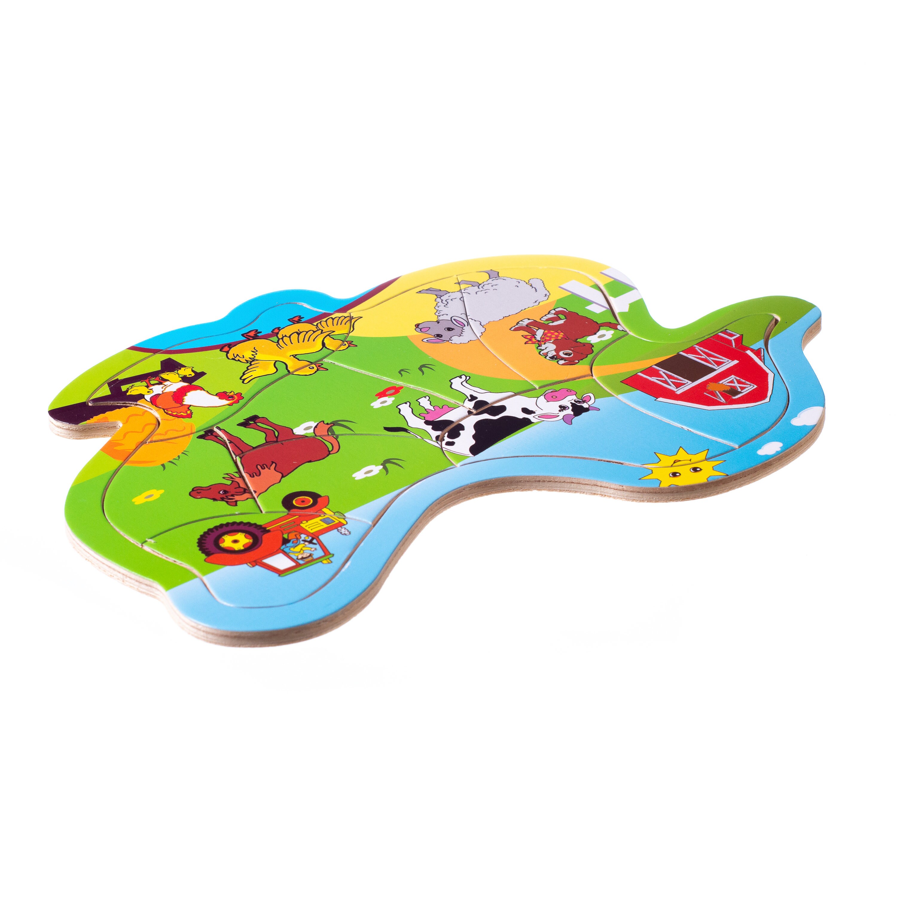 ELIITI Wooden Jigsaw Puzzles for Toddlers 2 to 4 Years Old Etsy