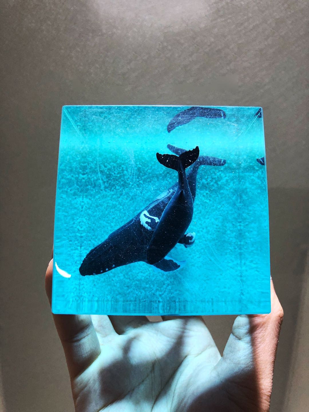 Humpback Whale Aquatic Resin Diorama Nightlight Whale | Etsy