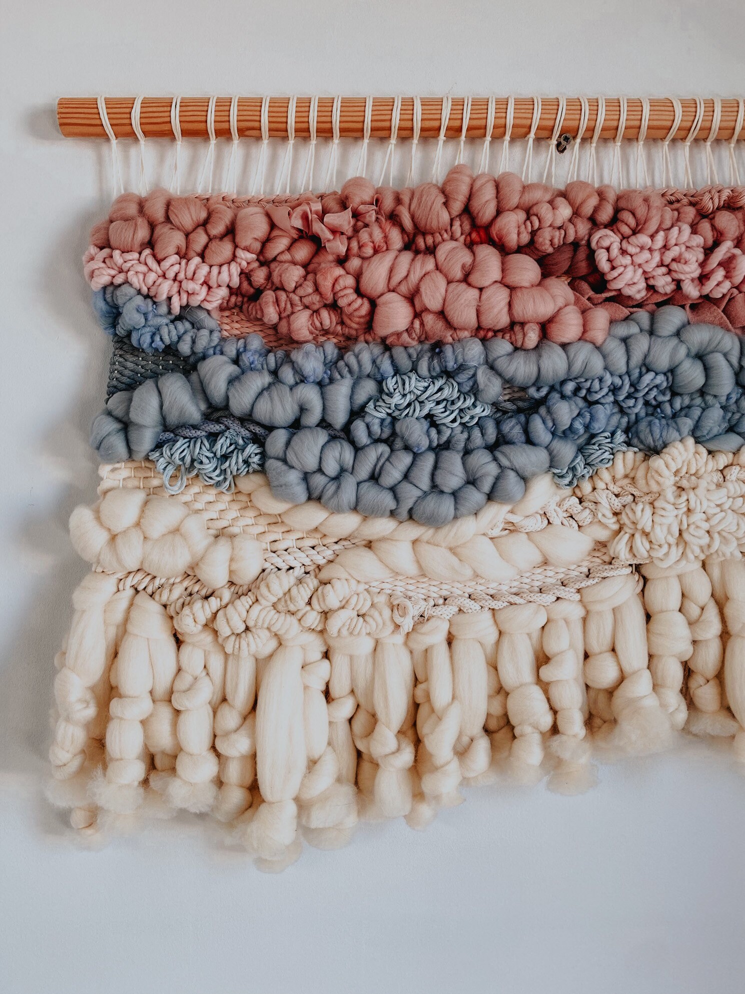 Colorful Woven Wall Hanging Big Handwoven Wall Hanging Large Etsy