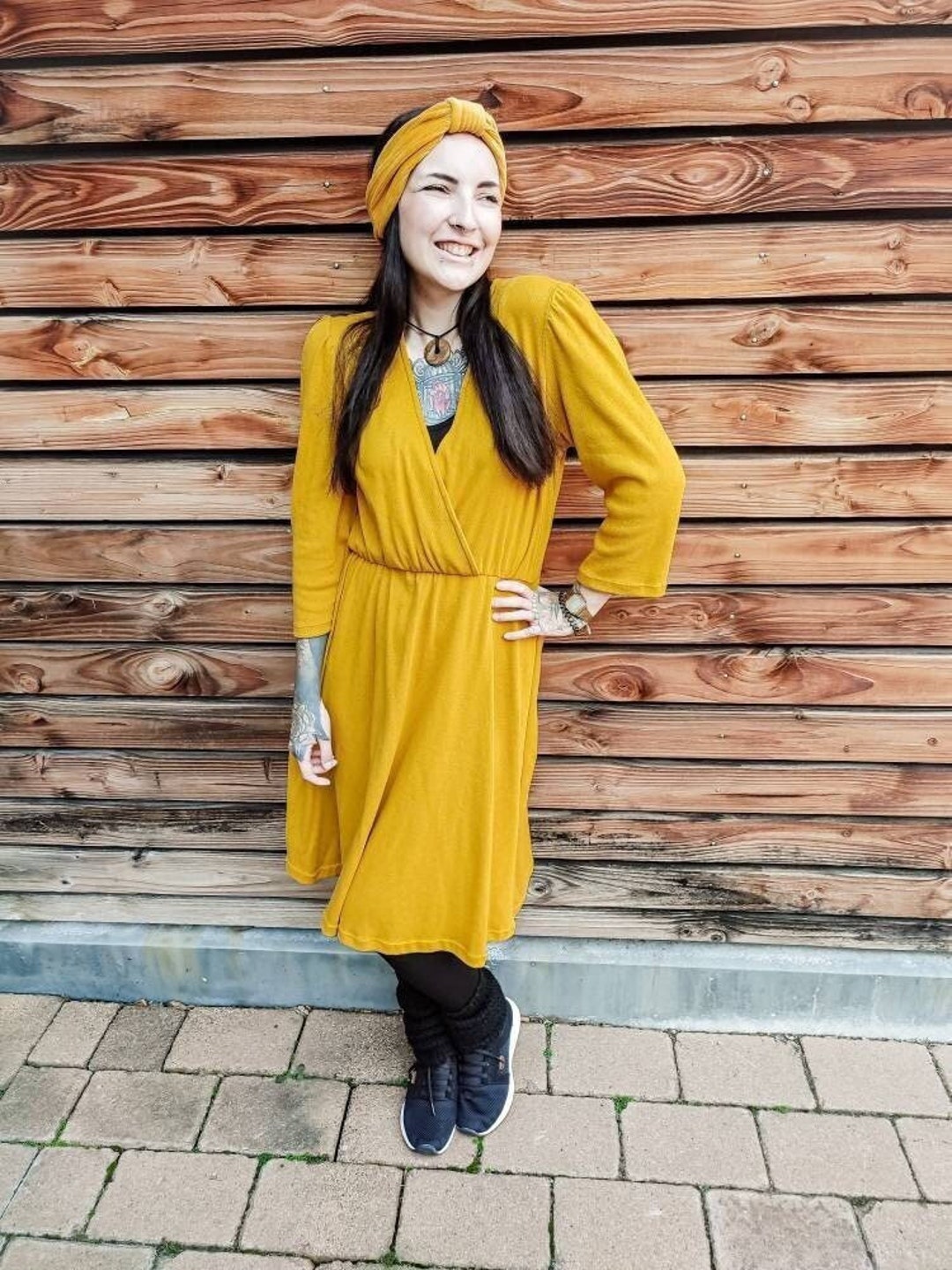 Mustard Yellow Summer Dress Women's Festival Wear Etsy