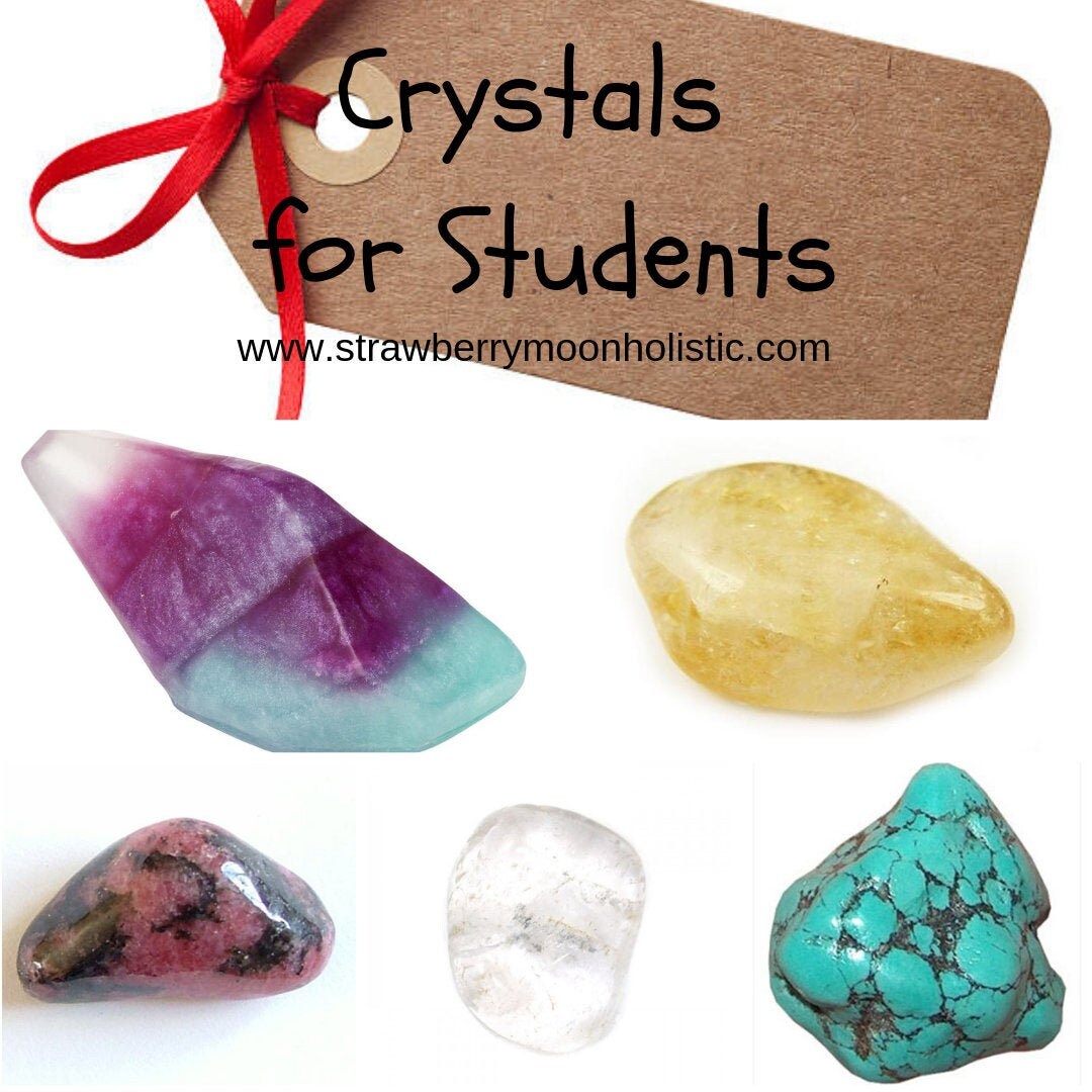Crystal Set For Students Exams Study Back To School Etsy