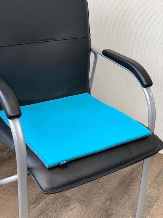 Sitzauflage WOLLFILZ 10 mm dick quadratisch 35x35 cm und 40x40 cm  zweifarbig 10 Farben Stuhlauflage Sitzkissen Bank Made in Germany -   Schweiz