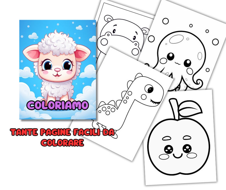 Coloring Pages for Children. 68 Coloring Pages Plus Cover. Ideal for ...
