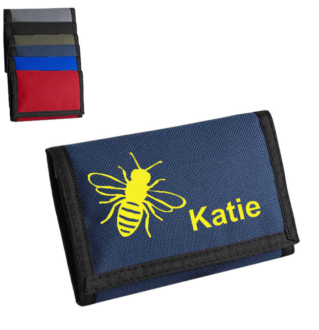 Personalised Bees Wallet save our honey Bees Gift Love of Bees Customised Gift  Him Gift  Her Bee Happy Unique Gift Bee Inspired
