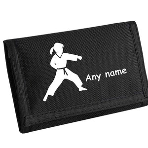 Cartera de JUDO personalizada, regalo para ella, regalo de kickboxing, defensa personal, deporte de combate, regalo de jujutsu, cartera Ripper, cartera de regalo para niñas.