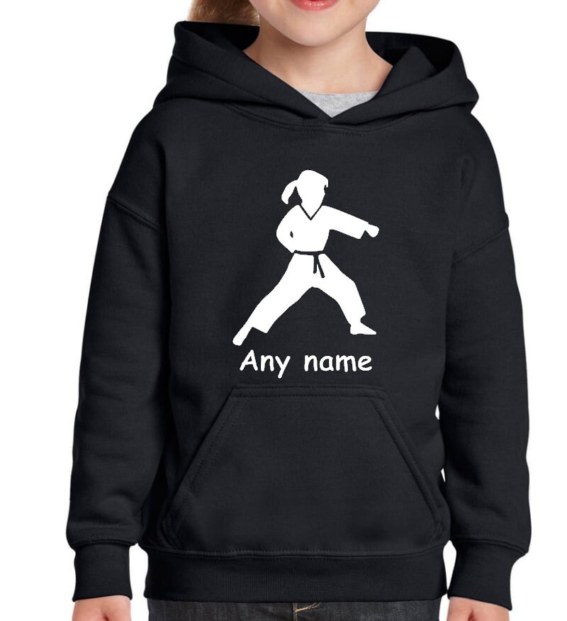 Judo Personalised Pullover Hoodie Martial Arts Taekwondo Hoody Etsy