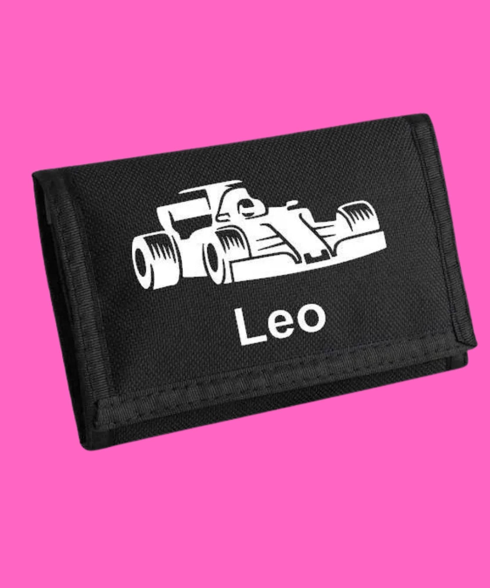 Personalised Race Car Wallet, Racing car Gift, F1 sports gift Wallet, Travel Purse ,Card holder, Coin pocket, Customized gift F1 car