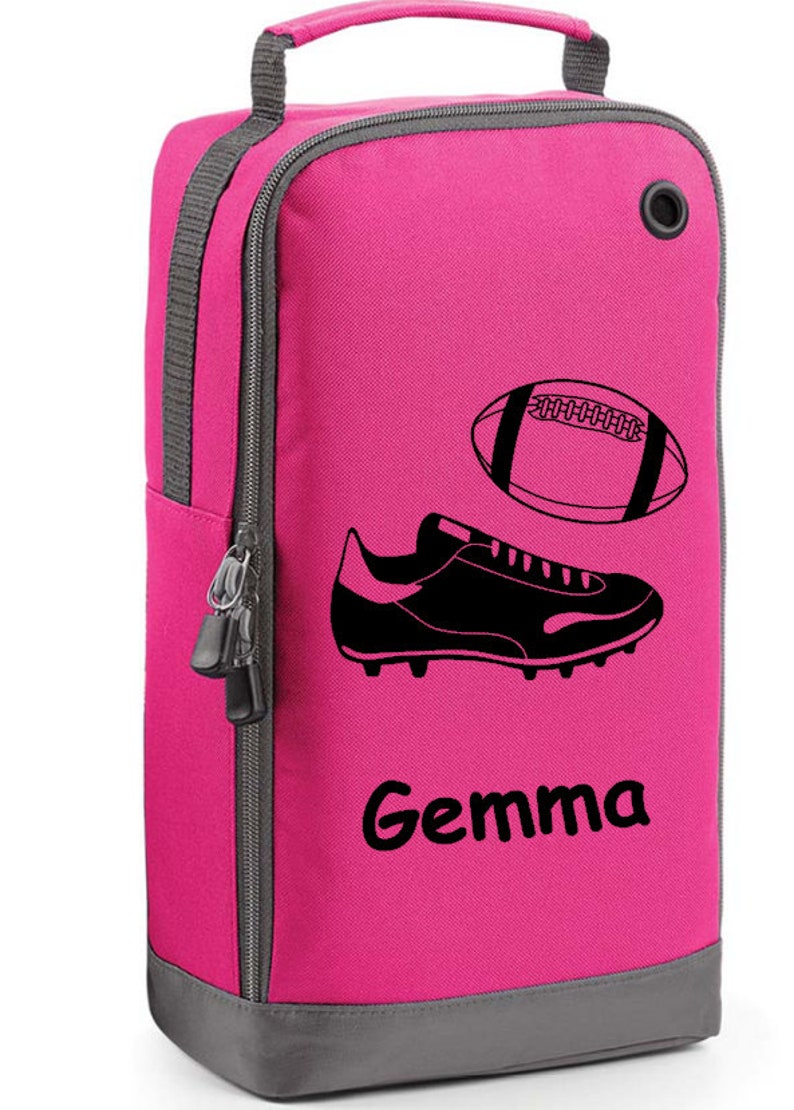 Rugby Shoe Bag Personlised Kit Bag Personalized Rugby Boot Etsy
