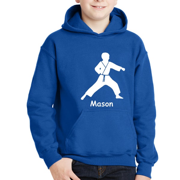 Kampfkunst Hoodie Mädchen Geschenk Kickboxen Jungen Geschenk Taekwondo Hoodie Geschenk für Mädchen Geschenk für Jungen