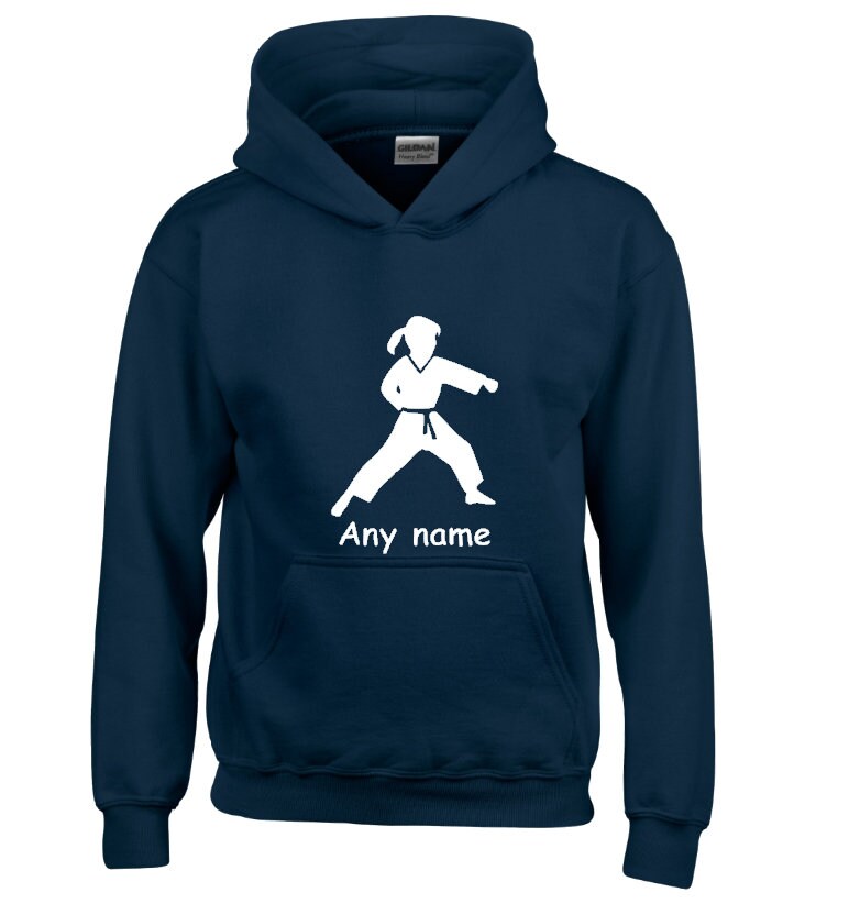 Judo Personalised Pullover Hoodie Martial Arts Taekwondo Hoody Etsy