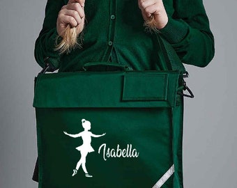 Borsa per libri personalizzata per la danza con tracolla in regalo Borsa per libri per la danza personalizzata Borsa regalo per ragazze Regalo di compleanno per lei