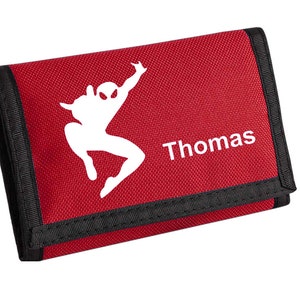 Cartera de superhéroe personalizada, regalo para él y para ella: monedero con cremallera, tarjetero, ventana transparente para identificación, regalo para él y para ella. Regalo personalizado.