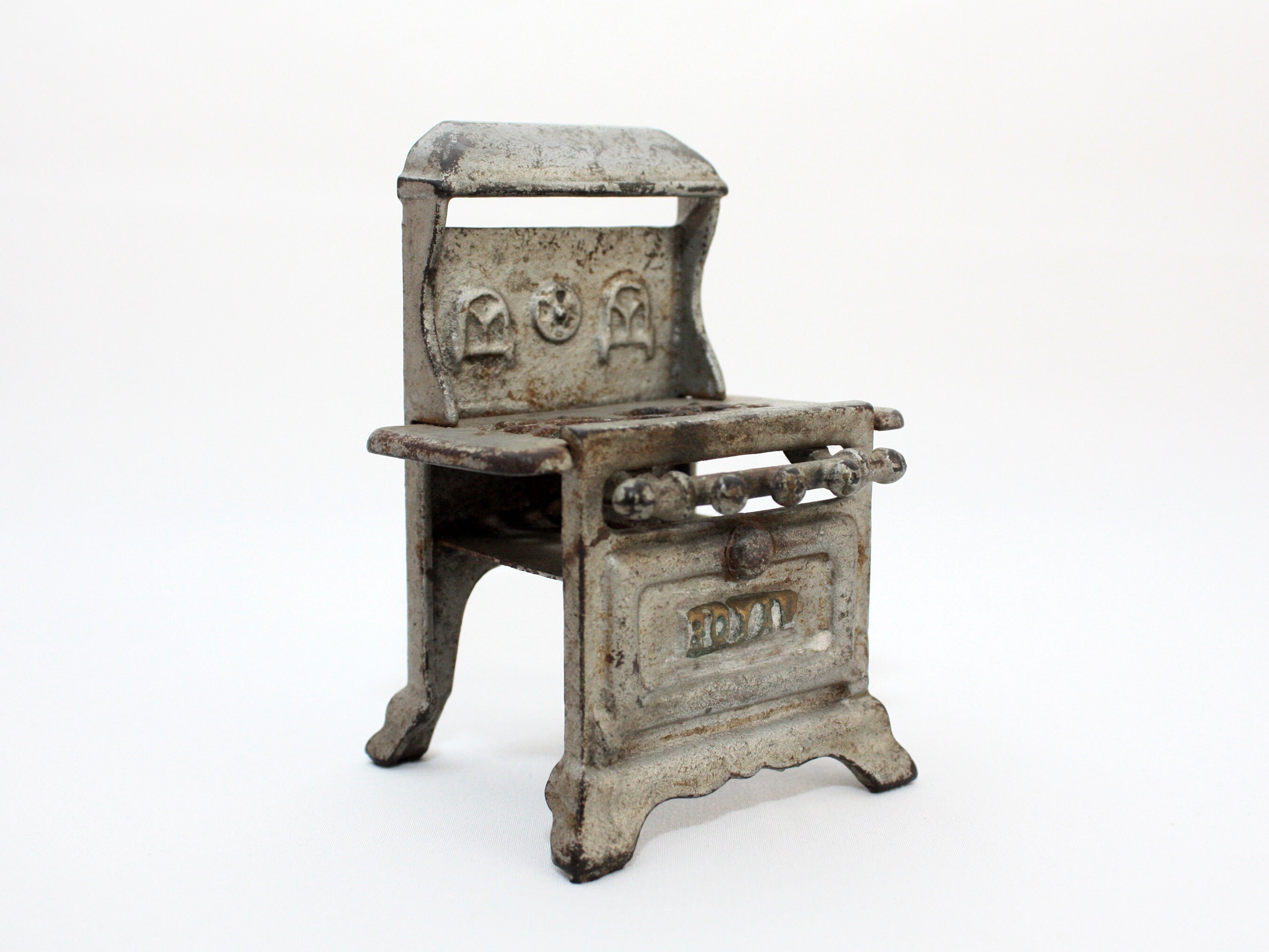Royal Toy Stove Antique Cast Iron Dollhouse Miniature - Etsy