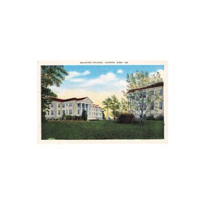 Jackson Mississippi: Belhaven University Vintage Postcard