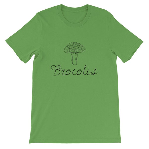 T-Shirt/Tee Unisex- French Statement - Broccoli/Brocolis Legume