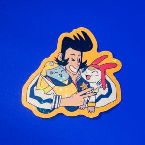 Pegatina de vinilo Space Dandy