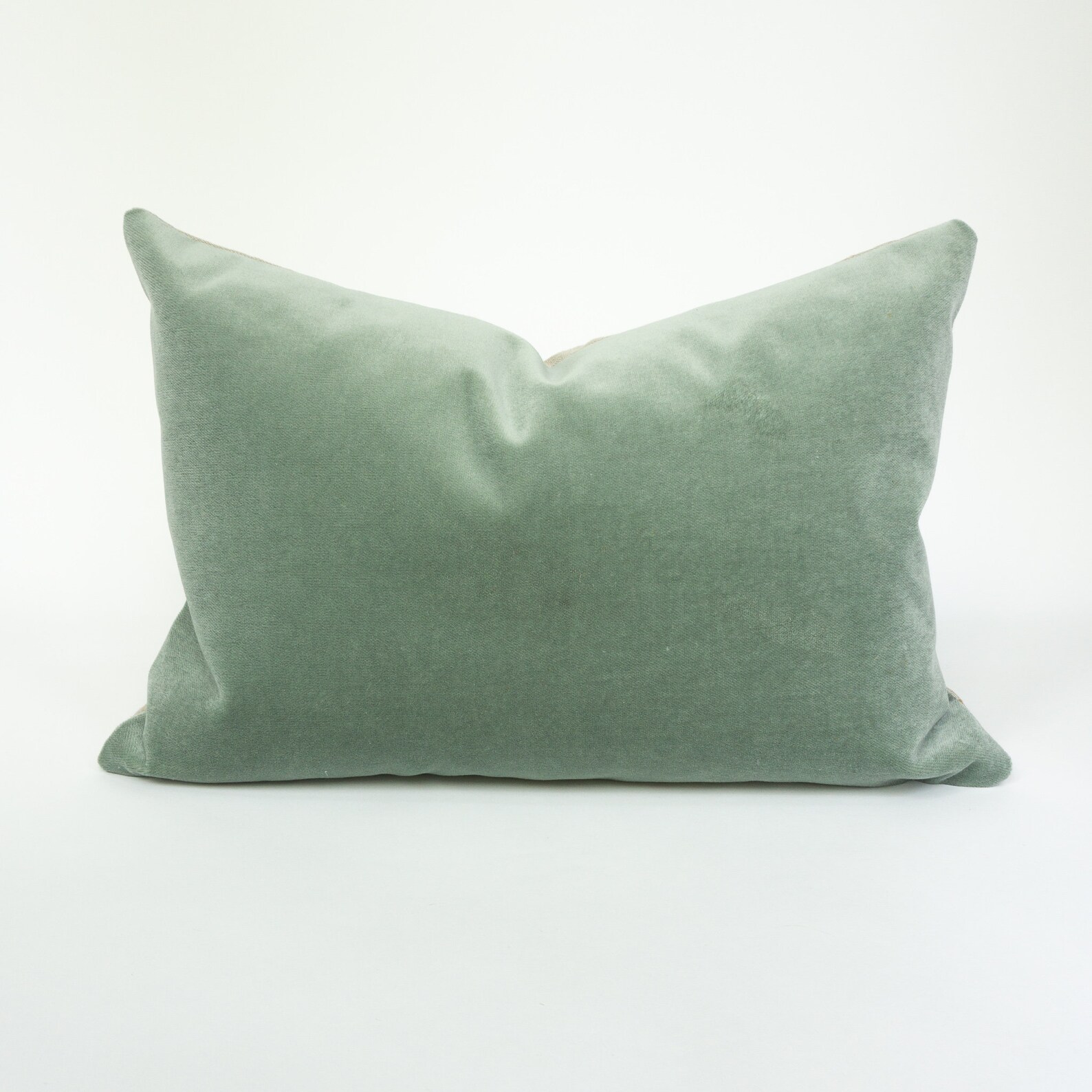 Sage Green Velvet Pillow Lumbar 20x20 Inches and 22x22 Etsy