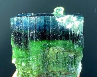 【気質アップ】 Natural Blue Cap Tourmaline Crystal with Quartz Mica コレクション