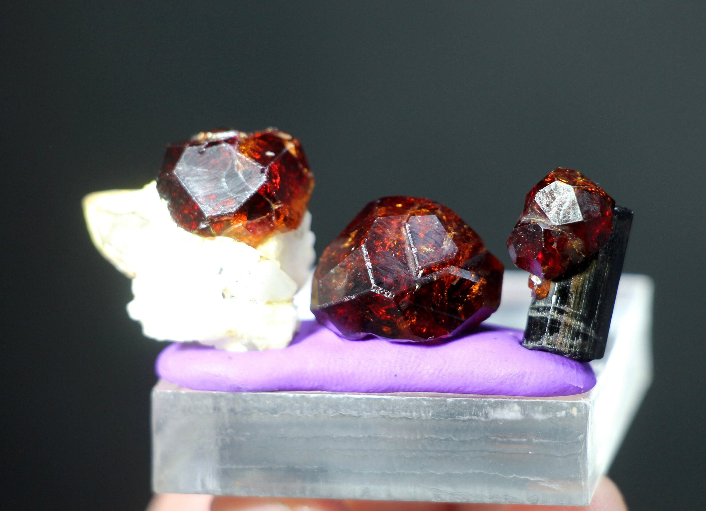 Garnet rough mini sizes natural gemstone red garnet rough for jewelry CX45  AU