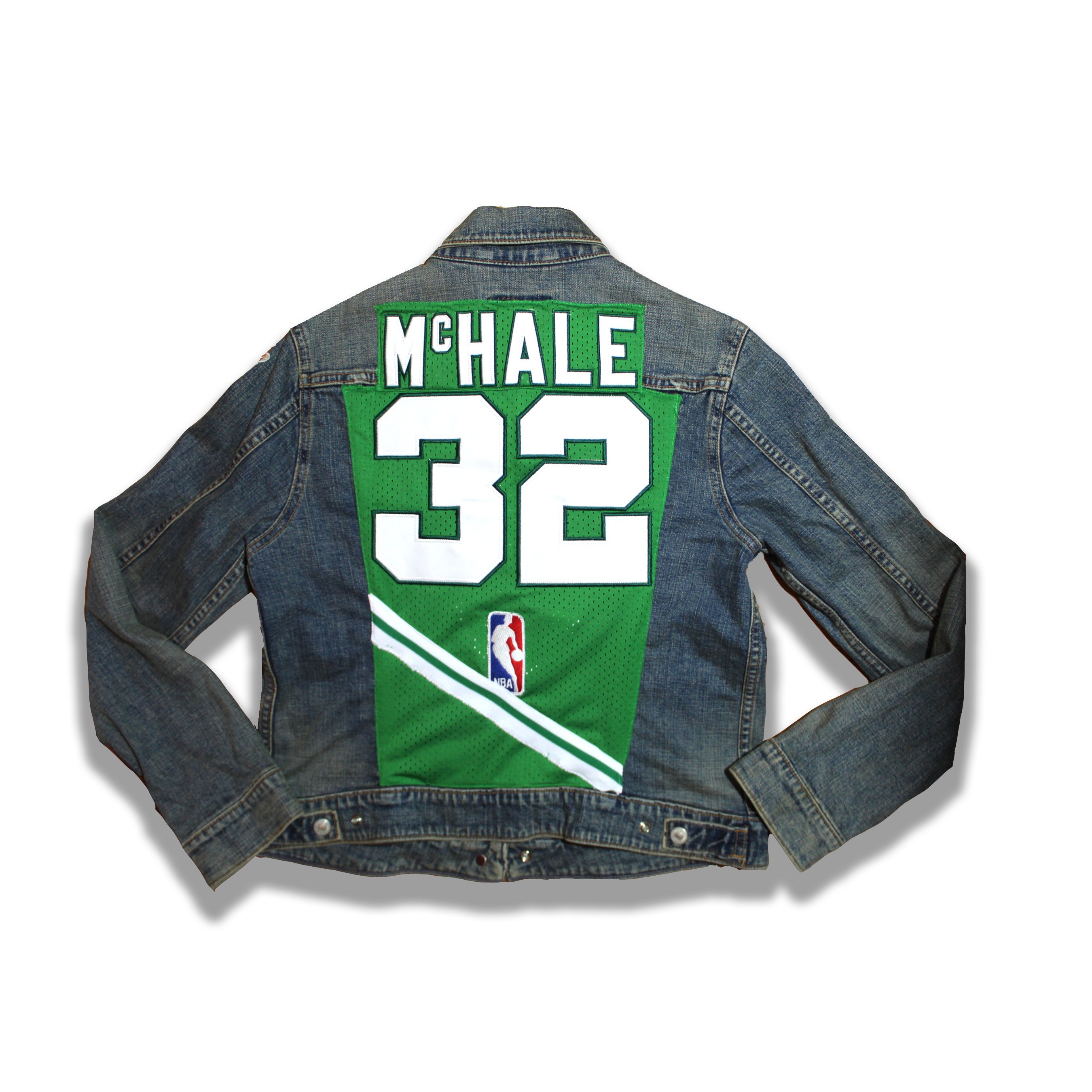 Custom Jacket Michael Jordan Chicago Bulls Hand-painted Denim 