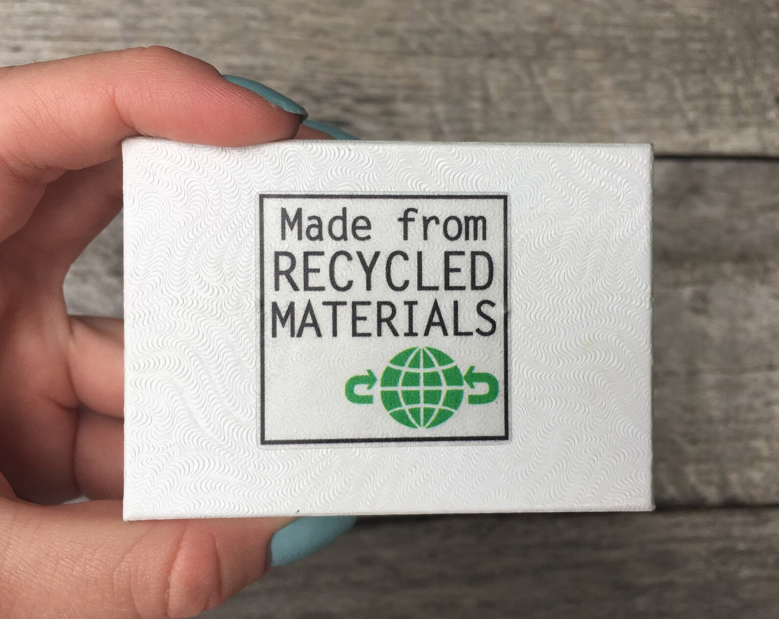 Recycled Material Stickers for Sellers, Box Opening Stickers, Show