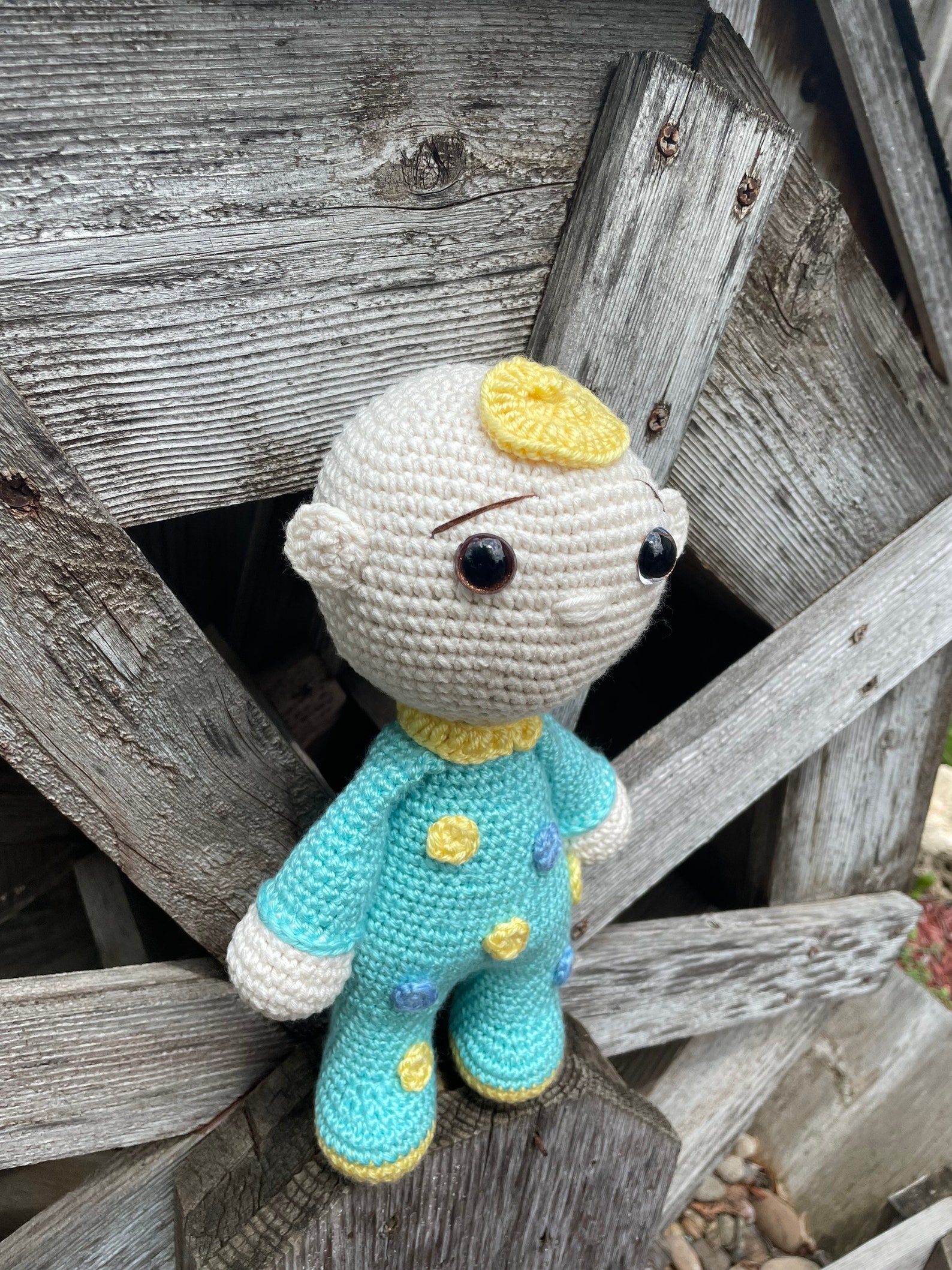 Handmade Crochet Cocomelon inspired JJ dollJJ Baby Shower | Etsy