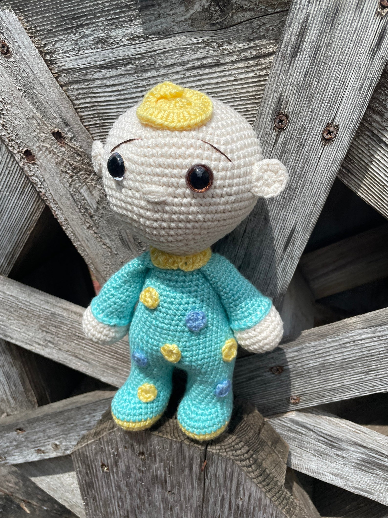Handmade Crochet Cocomelon inspired JJ dollJJ Baby Shower | Etsy